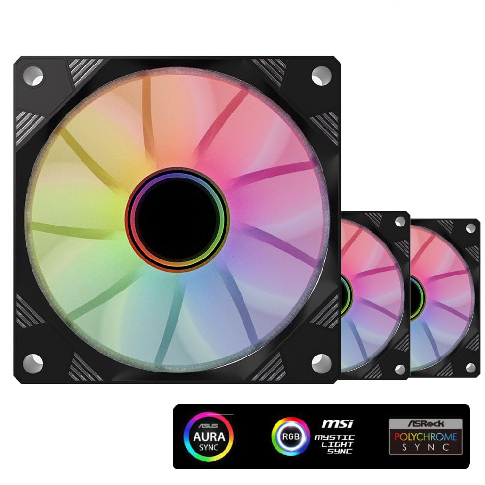 Amazon.co.jp: DS X390-I マザーボードコントロール 120mm RGBファン